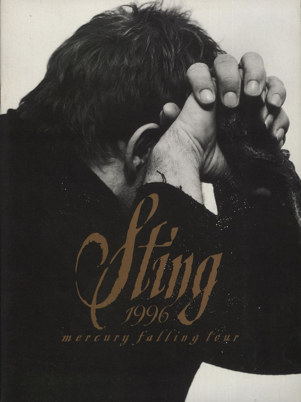 Sting Mercury Falling Tour + Newspaper Cutting UK tour programme TOUR PROGRAMME