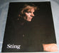 Sting Nothing Like The Sun World Tour + ticket stub US tour programme TOUR PROGRAMME