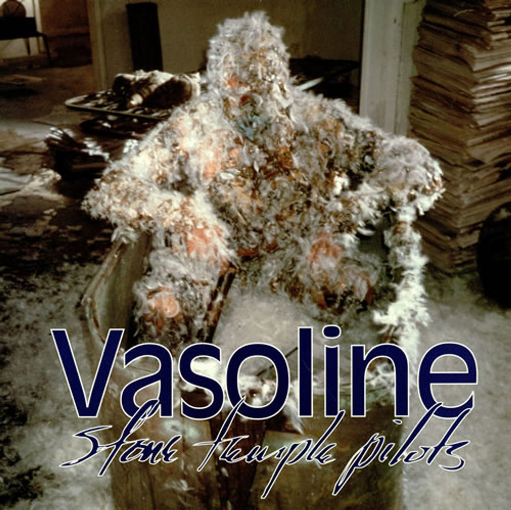 Stone Temple Pilots Vasoline - Blue Vinyl UK 12" vinyl single (12 inch record / Maxi-single) A5650T