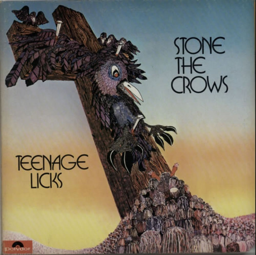 Stone The Crows Teenage Licks US vinyl LP album (LP record) PD5020