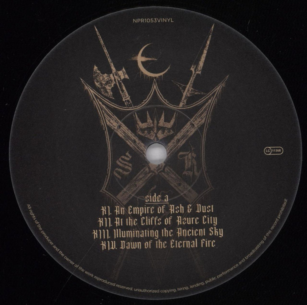 Stormruler  Under The Burning Eclipse UK 2-LP vinyl record set (Double LP Album) 6VY2LUN831541