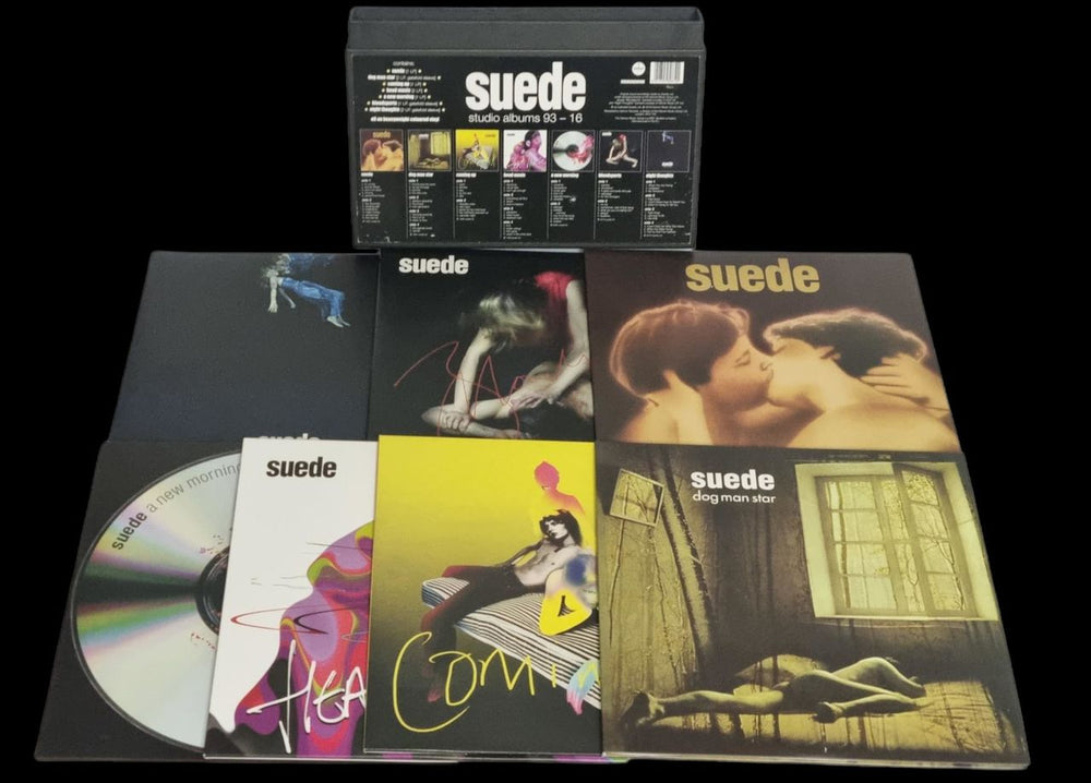 Suede Studio Albums 93-16 - 10-LP Box Set on Heavyweight Coloured Vinyl - EX UK Vinyl Box Set SUEVXST787481