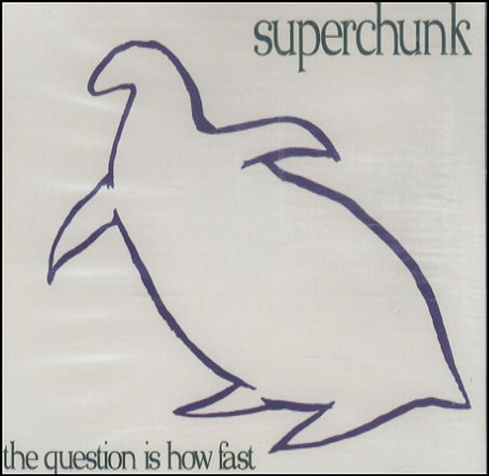 Superchunk The Question Is How Fast UK CD single (CD5 / 5") EFA0491003