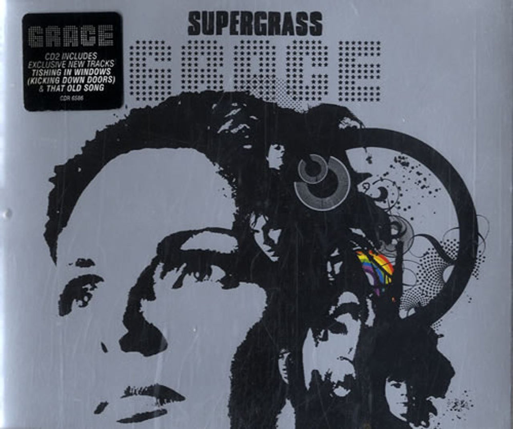 Supergrass Grace - Parts 1 & 2 UK 2-CD single set (Double CD single) CDR/S6586