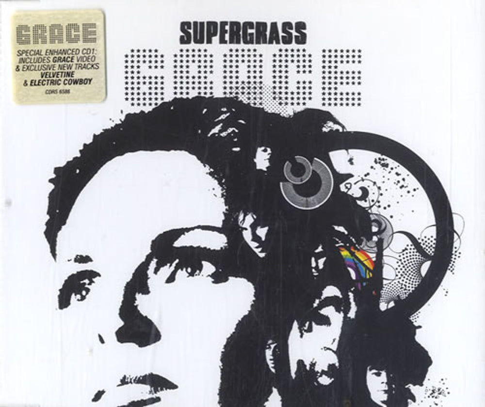 Supergrass Grace - Parts 1 & 2 UK 2-CD single set (Double CD single) SGS2SGR223014