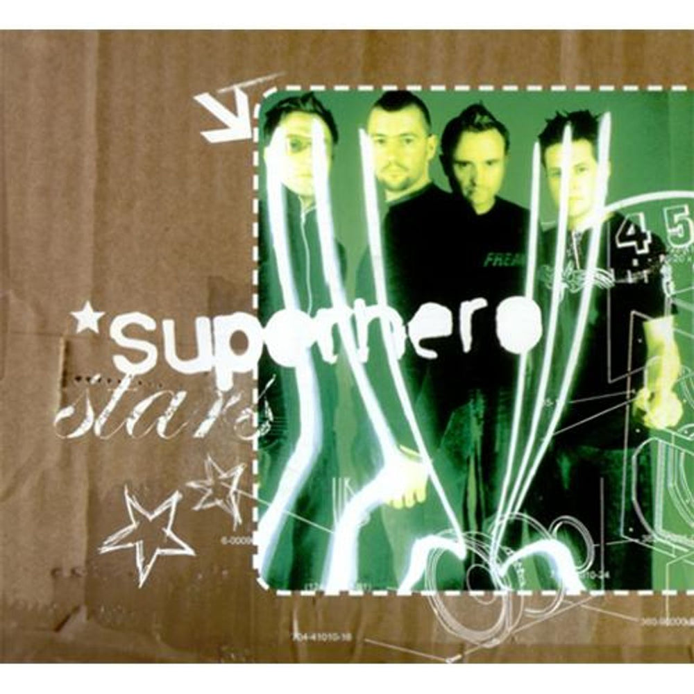 Superhero Stars + CD single UK 7" vinyl single (7 inch record / 45) SHV01