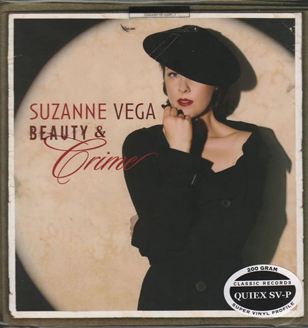 Suzanne Vega Beauty And Crime - EX US vinyl LP album (LP record) 094636827018