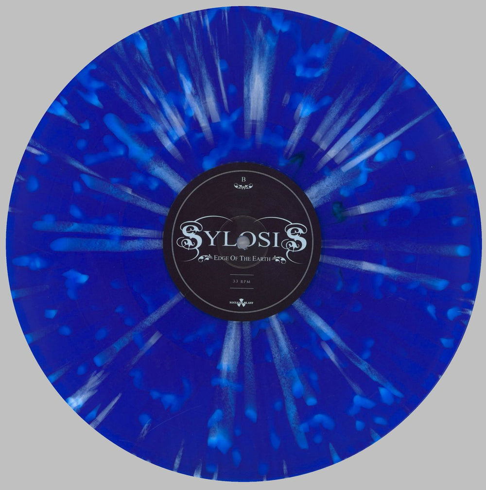 Sylosis Edge Of The Earth - Blue & Heavy White Splatter 180 Gram Vinyl UK 2-LP vinyl record set (Double LP Album) 6YN2LED823893