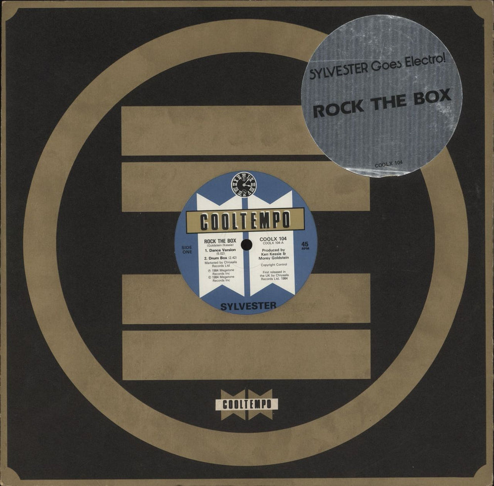 Sylvester Rock The Box UK 12" vinyl single (12 inch record / Maxi-single) COOLX104
