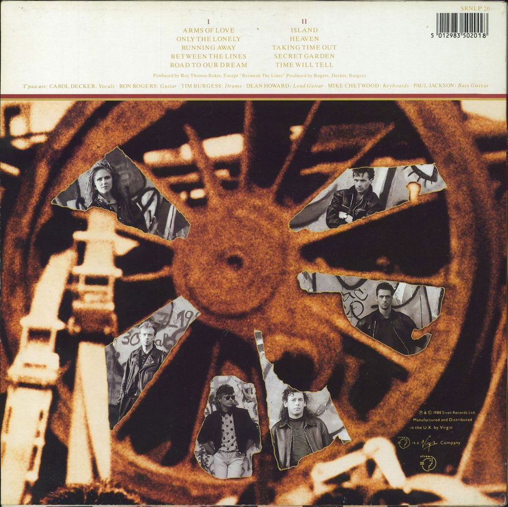 T'Pau Rage-Autographed UK vinyl LP album (LP record) 5012983502018