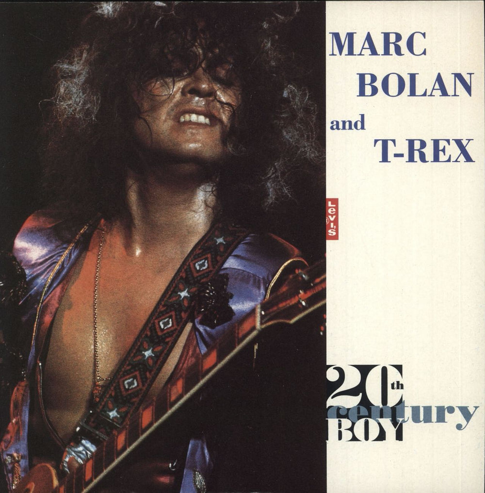 T-Rex / Tyrannosaurus Rex 20th Century Boy - Barcoded Label + Glossy Sleeve UK 7" vinyl single (7 inch record / 45) MARC501