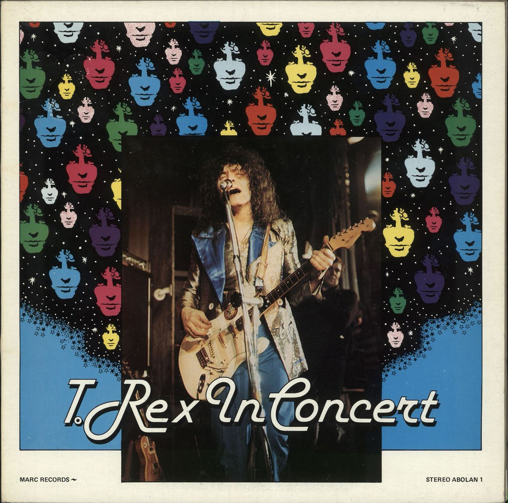 T-Rex / Tyrannosaurus Rex In Concert - Promo + Sleeve UK Promo vinyl LP album (LP record) ABOLAN1