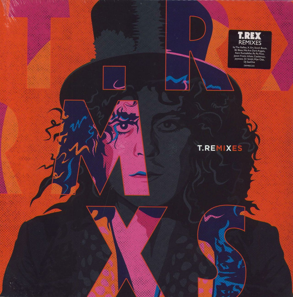 T-Rex / Tyrannosaurus Rex Remixes - Sealed UK 3-LP vinyl record set (Triple LP Album) DEMREC232