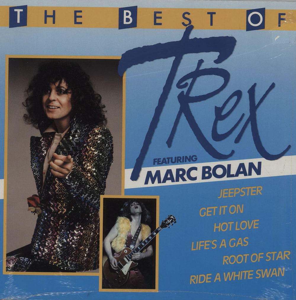 T-Rex / Tyrannosaurus Rex The Best Of T. Rex Featuring Marc Bolan Spanish vinyl LP album (LP record) HO-13