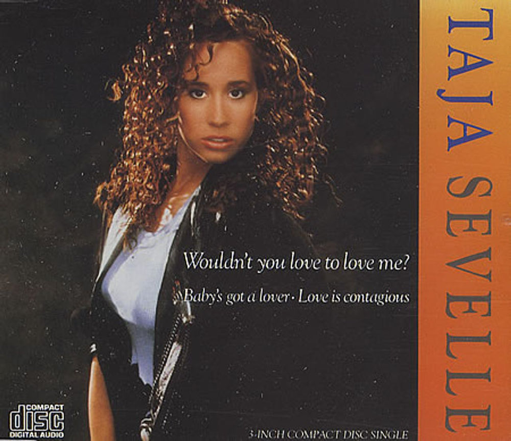 Taja Sevelle Wouldn't You Love To Love Me? UK 3" CD single (CD3) W8127CD