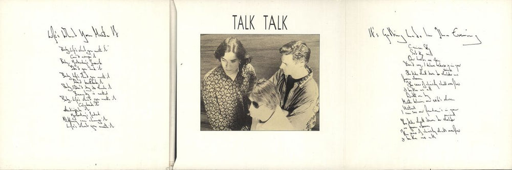 Talk Talk Life's What You Make It - Tri-fold P/S UK 7" vinyl single (7 inch record / 45)