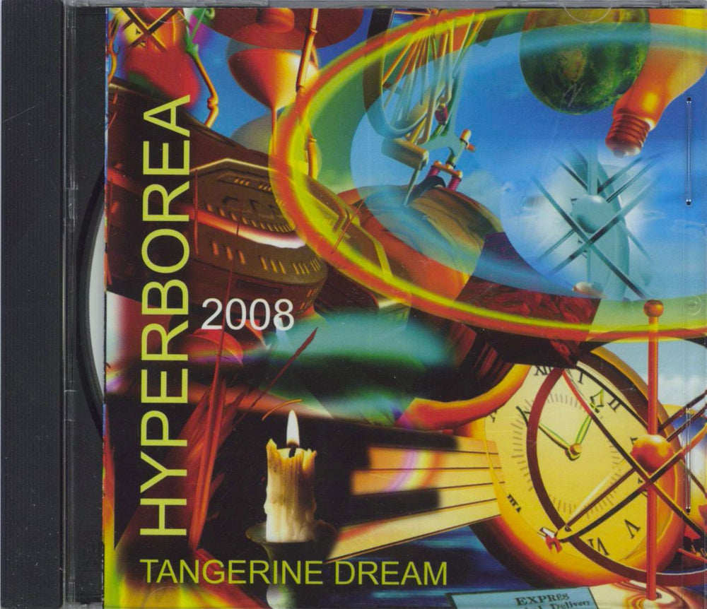 Tangerine Dream Hyperborea 2008 US CD album (CDLP) CLP9140