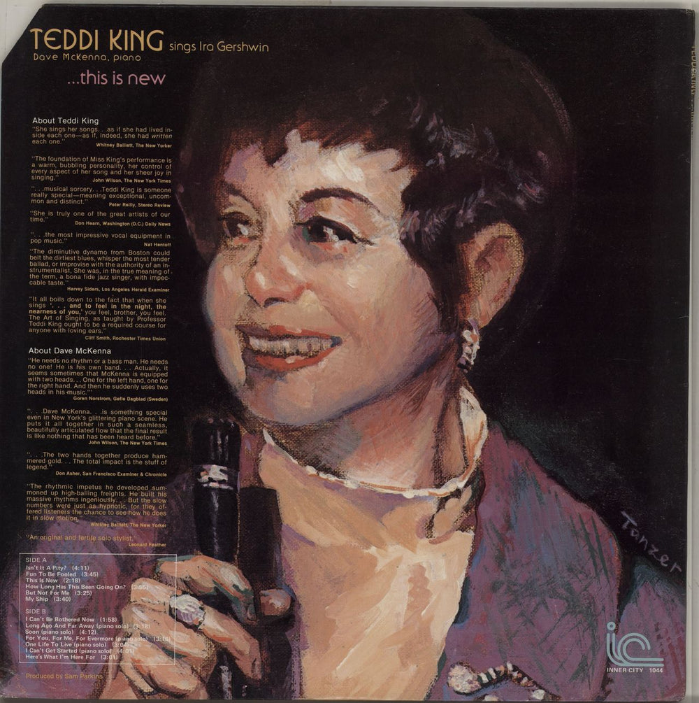 Teddi King . . . This Is New US vinyl LP album (LP record)