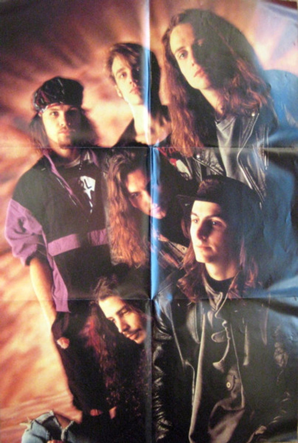 Temple of the Dog Hunger Strike + Poster UK 12" vinyl single (12 inch record / Maxi-single) 731458009115