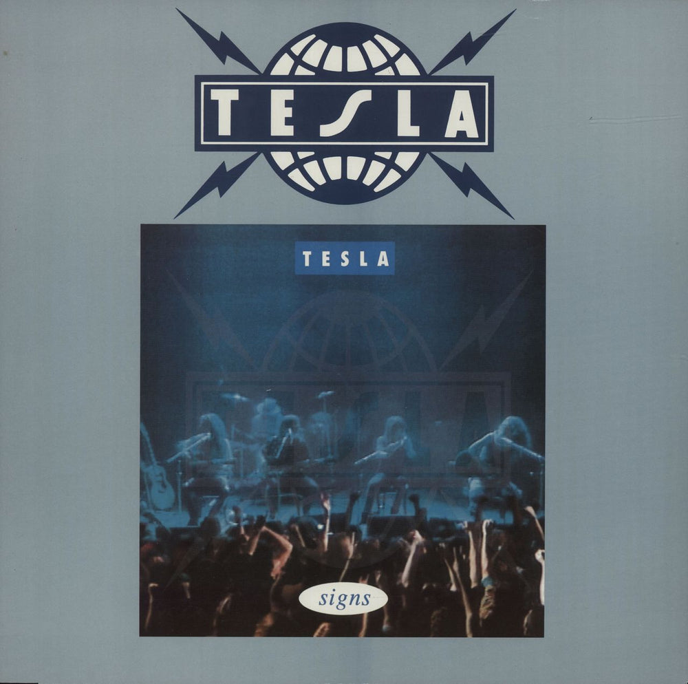 Tesla Signs UK 12" vinyl single (12 inch record / Maxi-single) GFST3