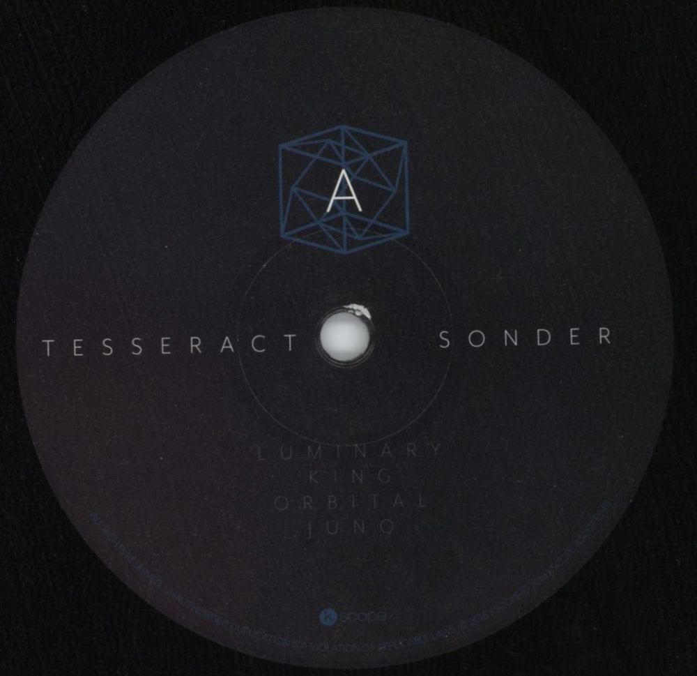 TesseracT Sonder - 180gram UK vinyl LP album (LP record) 43ULPSO815956