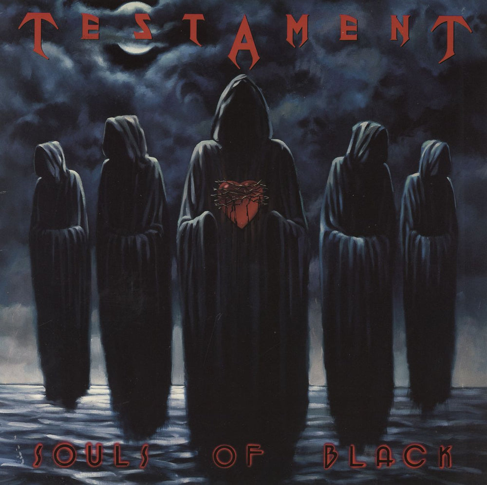 Testament Souls Of Black German vinyl LP album (LP record) 7567-82143-1