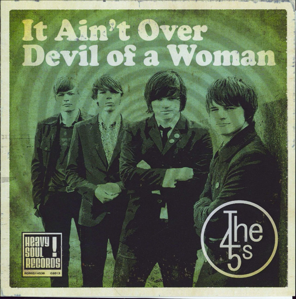 The 45s (00s) It Ain't Over UK 7" vinyl single (7 inch record / 45) ROR051HS38