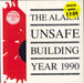 The Alarm Unsafe Building 1990 + Poster UK 12" vinyl single (12 inch record / Maxi-single) ALARMT2