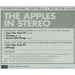 The Apples In Stereo Sampler US Promo CD single (CD5 / 5") APPLES2