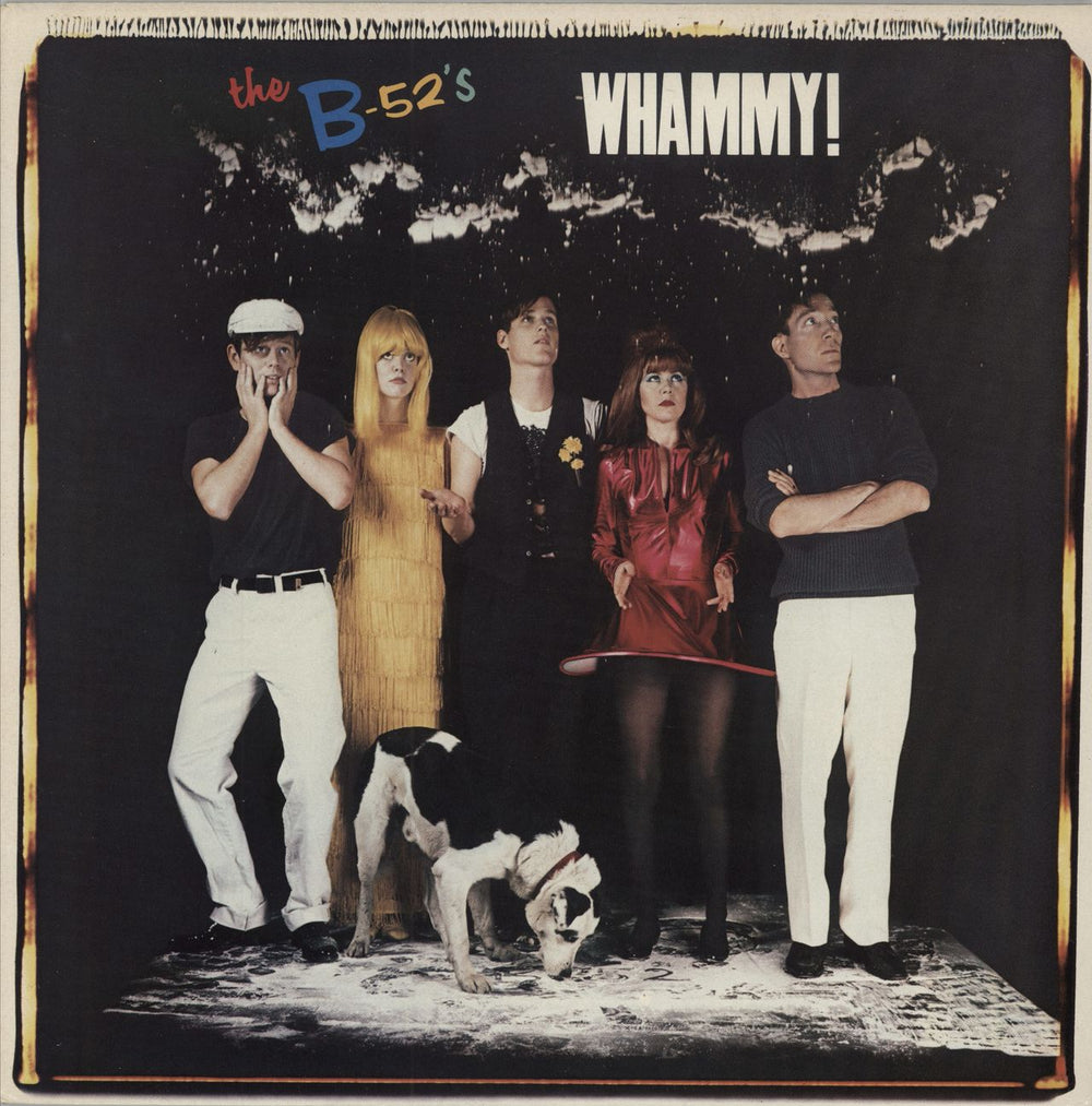 The B-52's Whammy! - 2nd issue UK vinyl LP album (LP record) ILPS9759