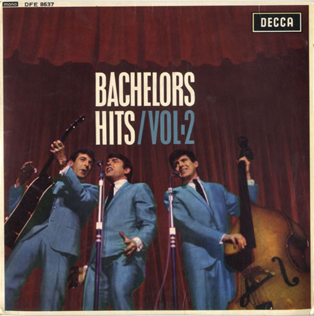 The Bachelors Hits Vol. 2 EP UK 7" vinyl single (7 inch record / 45) DFE8637