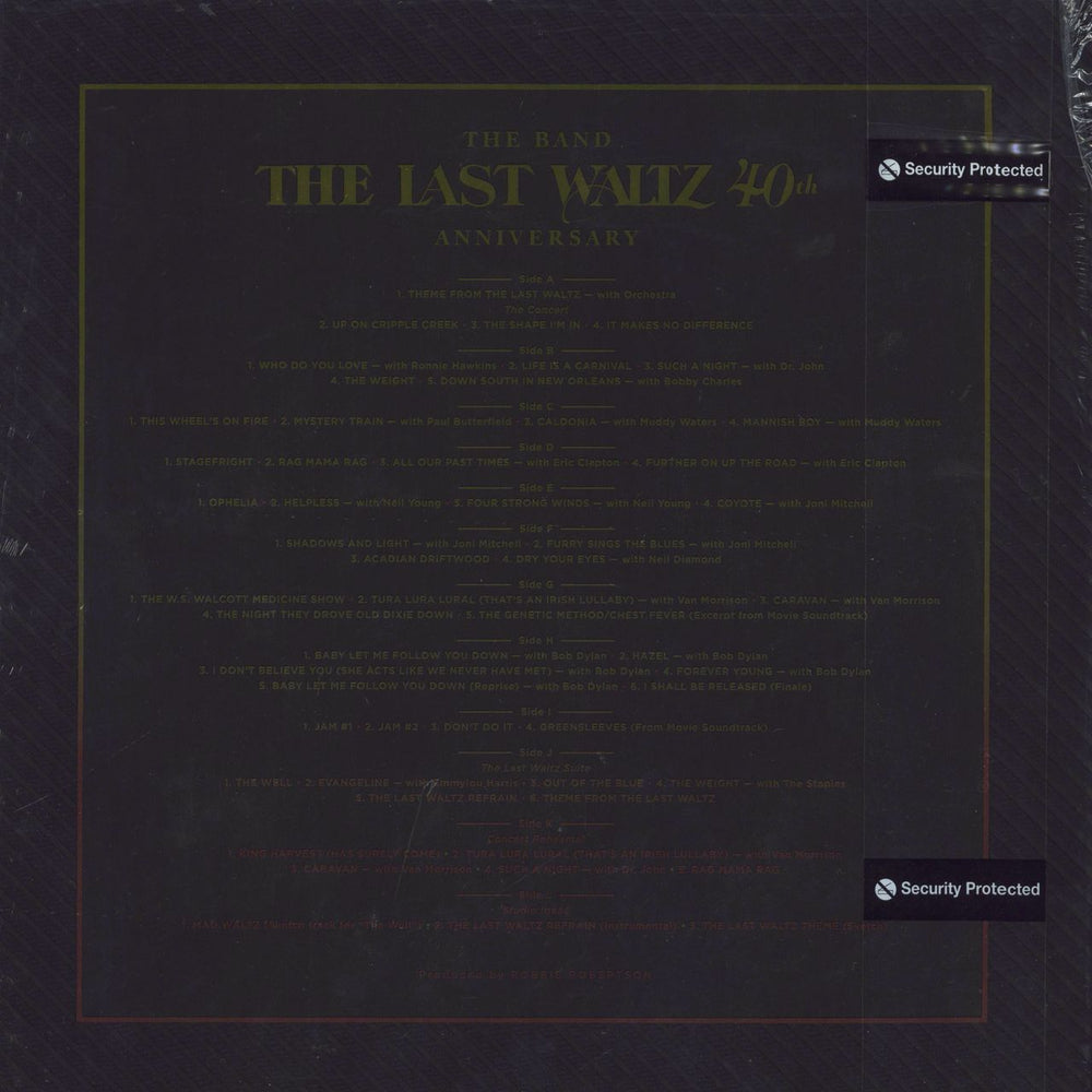 The Band The Last Waltz - 40th Anniversary 180gram - Sealed UK Vinyl Box Set