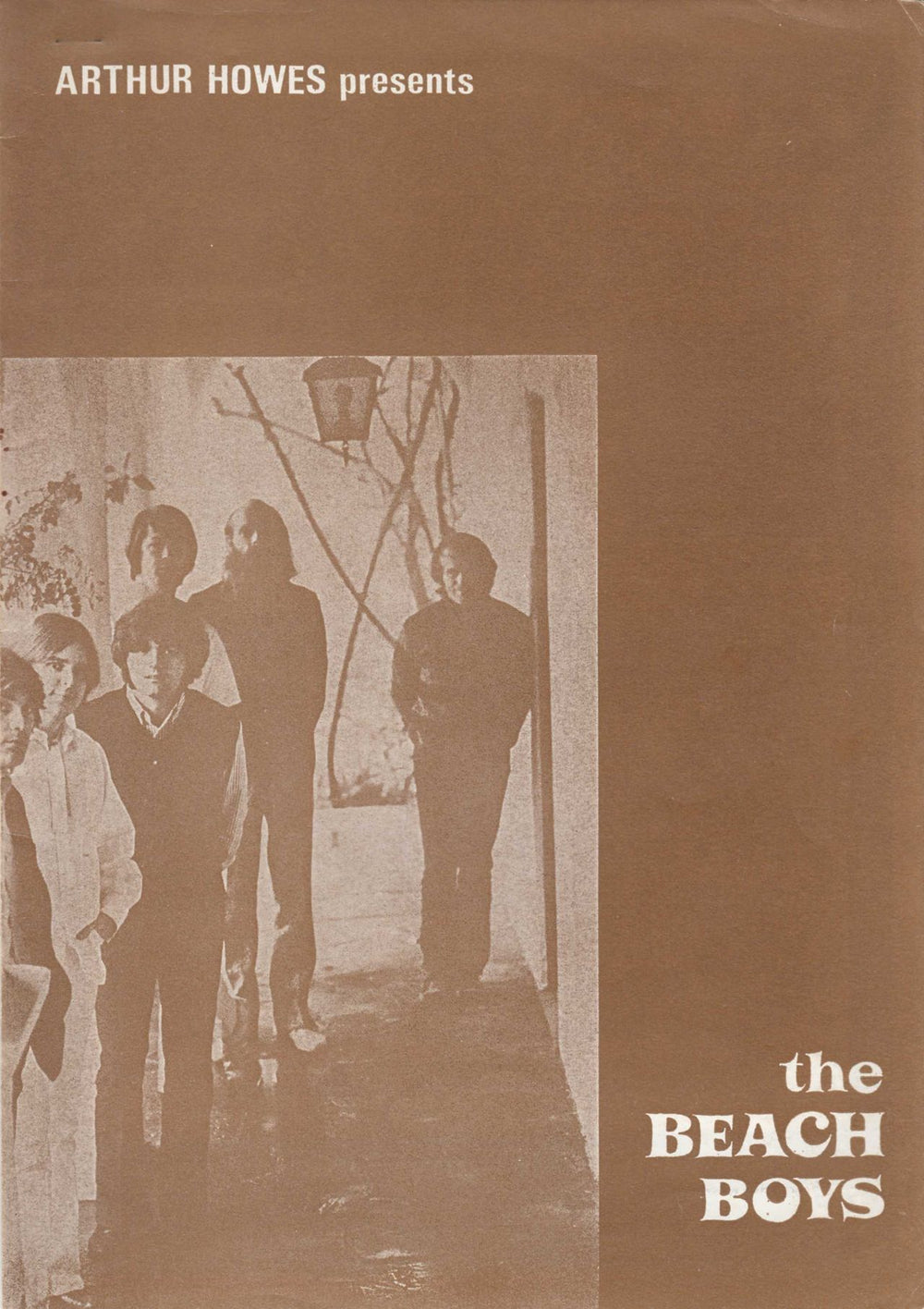 The Beach Boys Arthur Howes Presents The Beach Boys + Ticket Stub & Cutting UK tour programme TOUR PROGRAMME