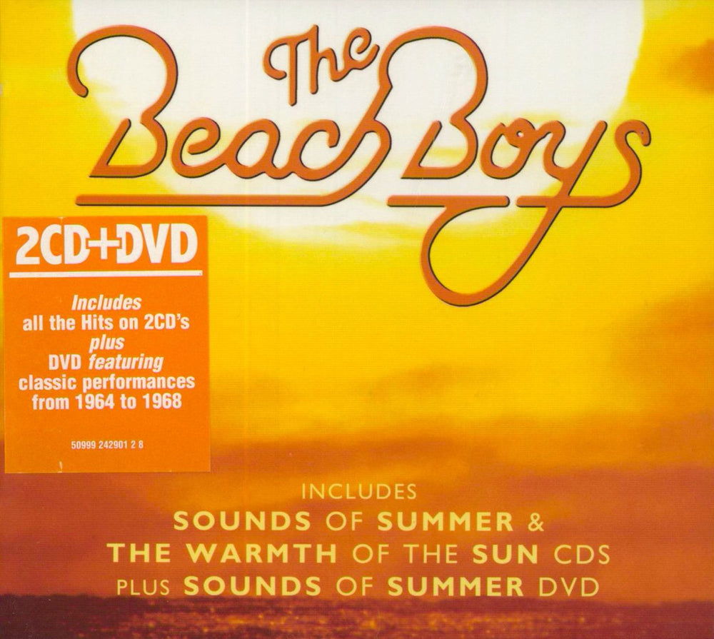 The Beach Boys Gift Pack German 3-disc CD/DVD Set 5099924290128