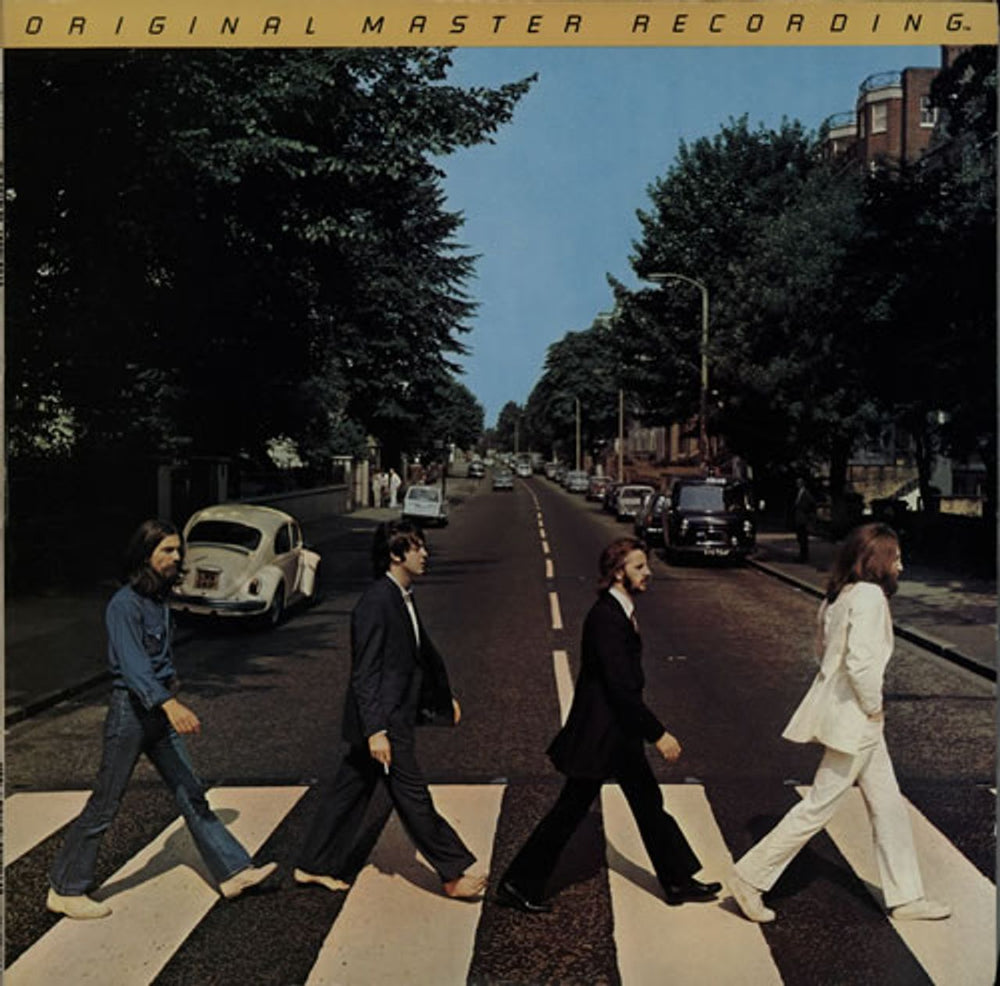 The Beatles Abbey Road + Insert US vinyl LP album (LP record) MFSL1-023