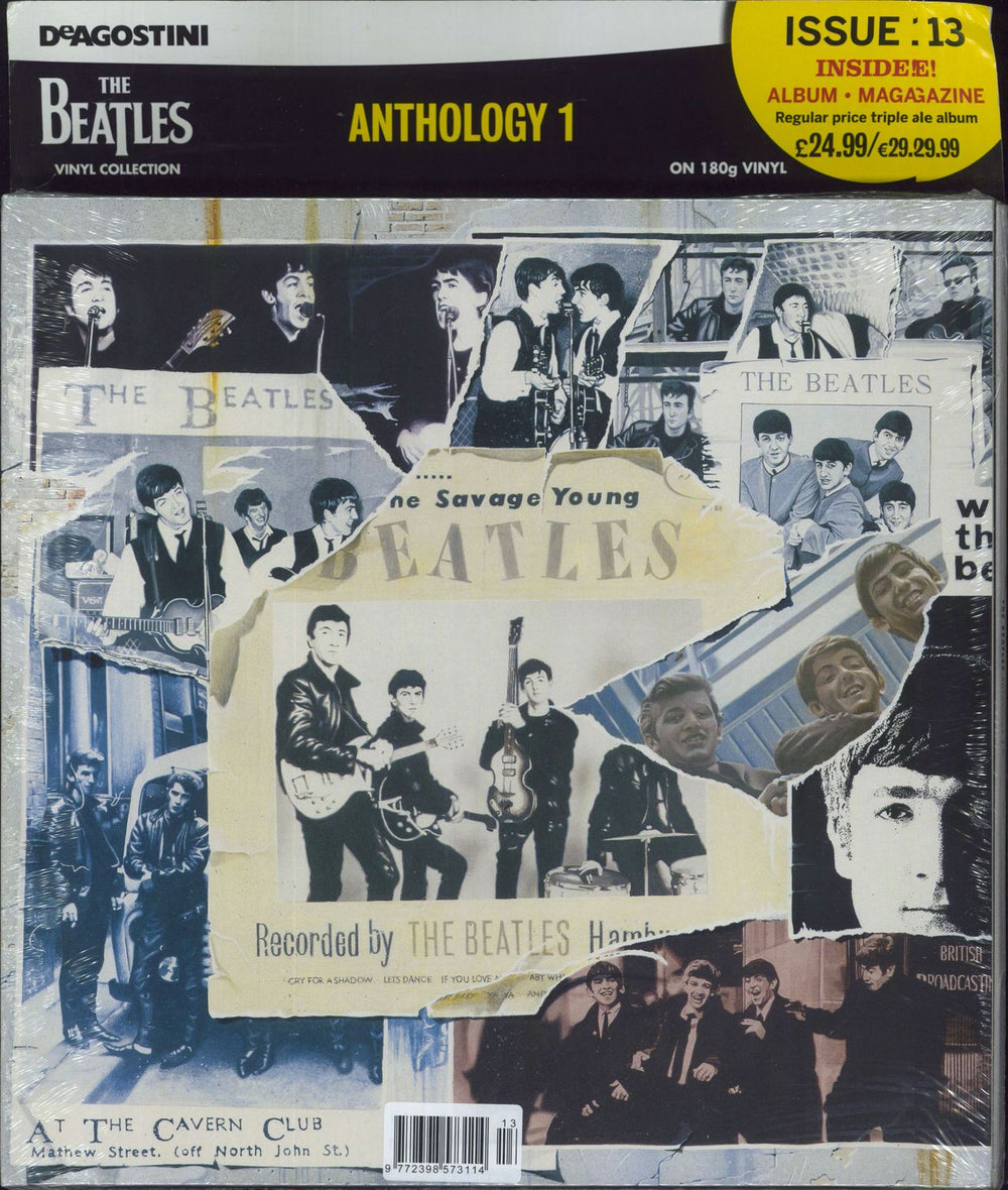 The Beatles Anthology 1 - 180gm Vinyl - 2017 - sealed - Backing Card UK 3-LP vinyl record set (Triple LP Album) 724383444519