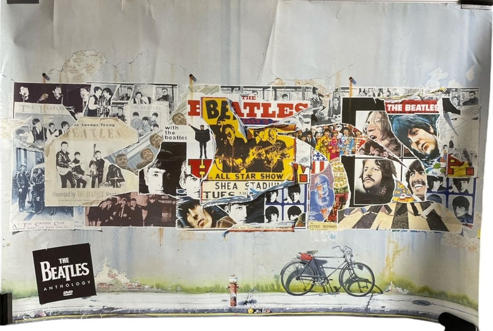The Beatles Anthology DVD Poster UK Promo poster
