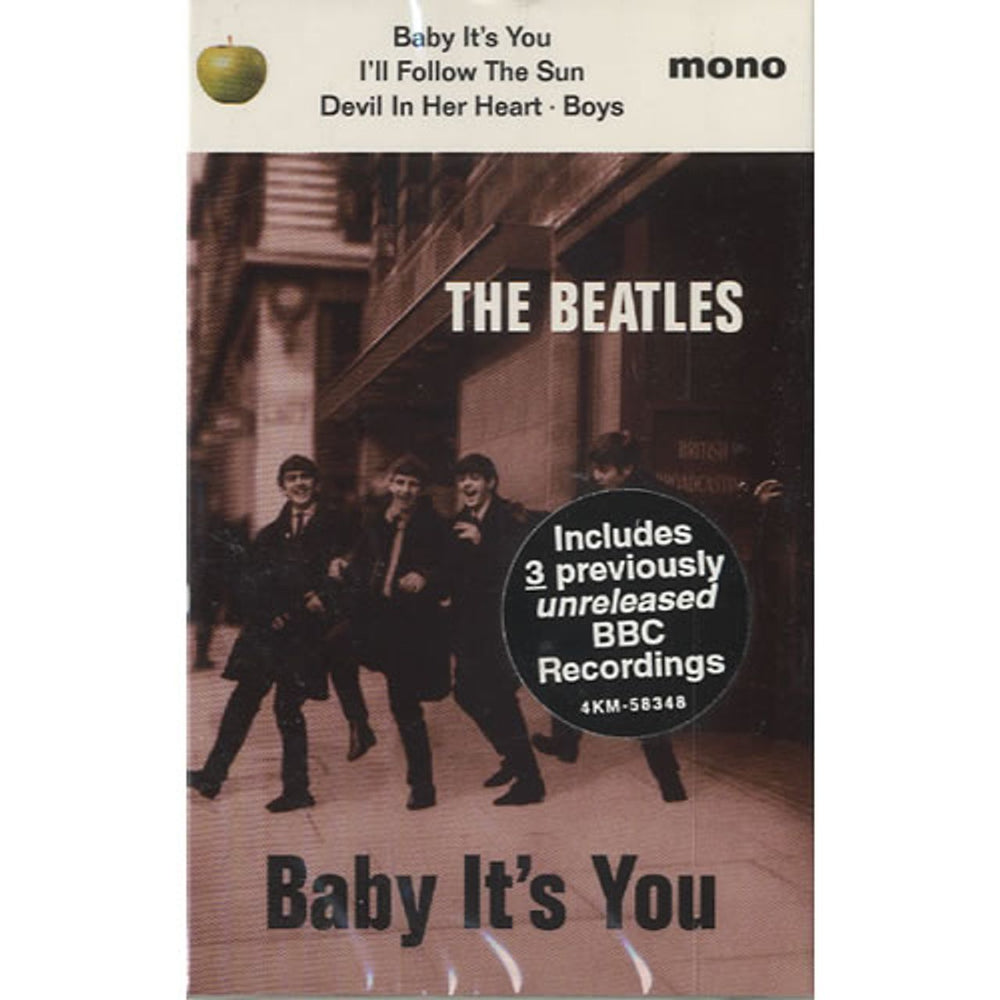 The Beatles Baby It's You US cassette single 4KM-58348