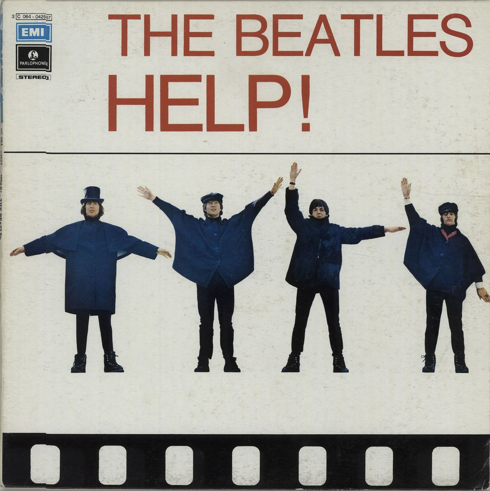 The Beatles Help! Italian vinyl LP album (LP record) 3C064-04257