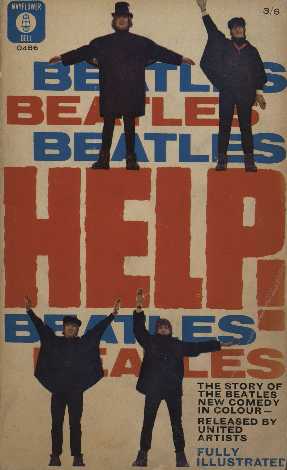 The Beatles Help! UK book 0486