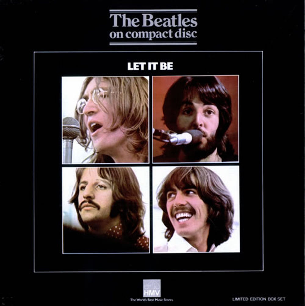 The Beatles Let It Be UK CD Album Box Set BEACD25/8