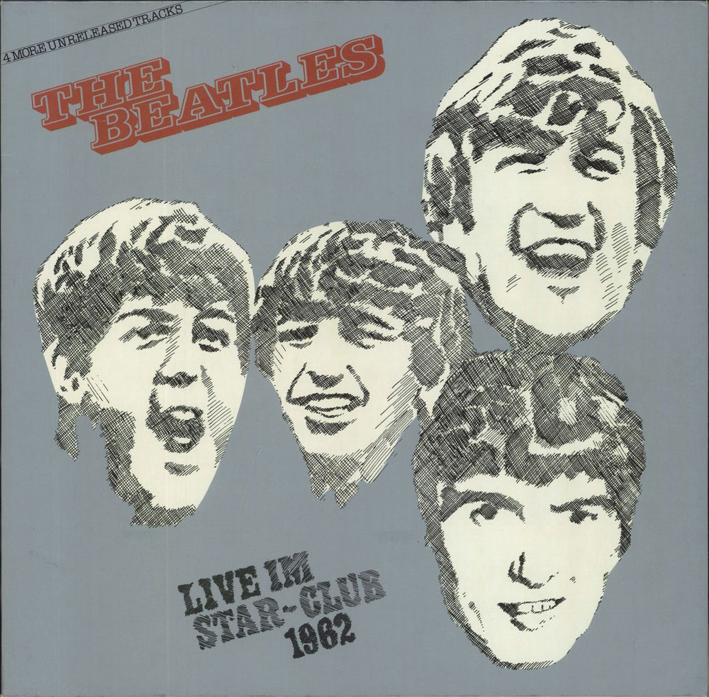 The Beatles Live Im Star-Club 1962 German vinyl LP album (LP record) BI15223