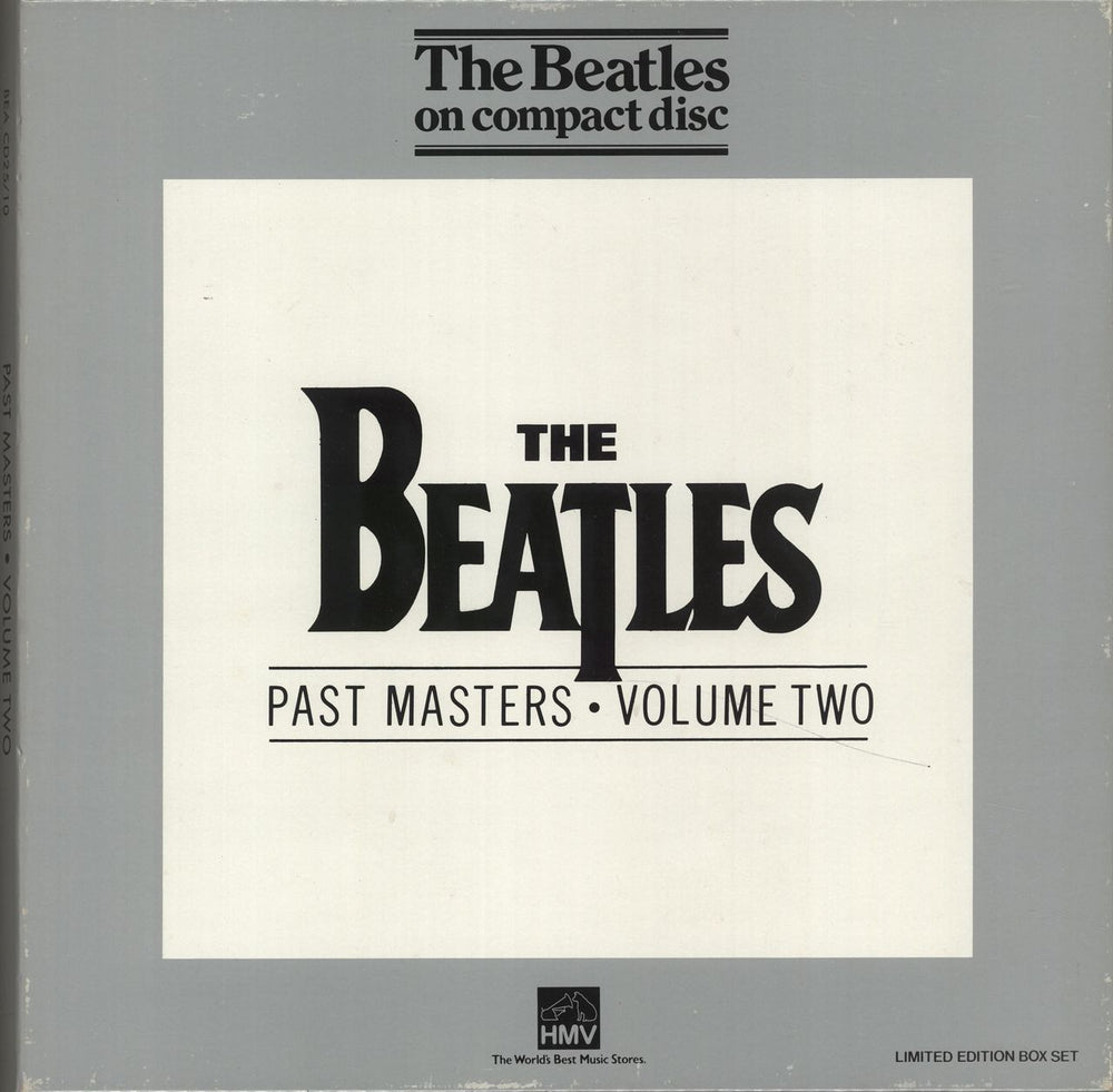 The Beatles Past Masters - Volume Two UK CD Album Box Set BEACD25/10