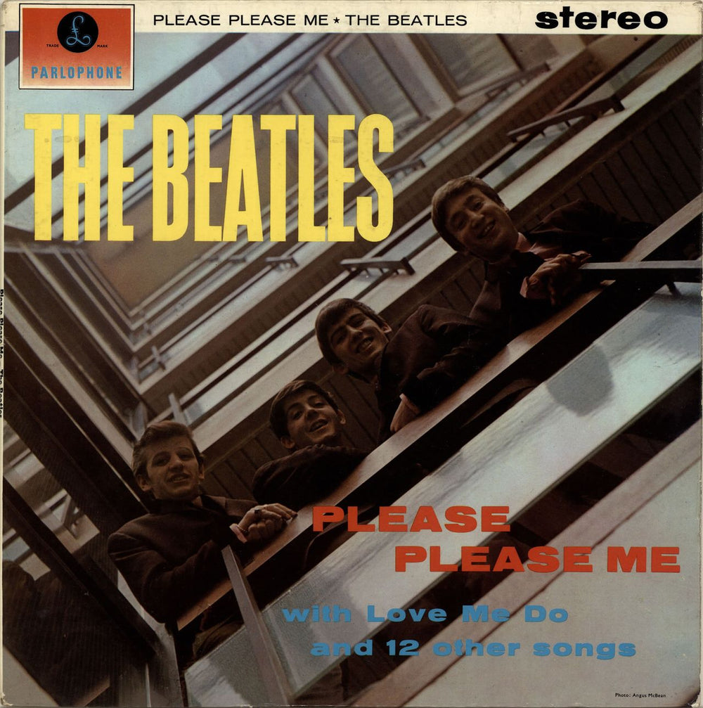 The Beatles Please Please Me - 5th EJD - VG UK vinyl LP album (LP record) PCS3042