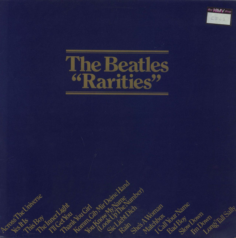 The Beatles Rarities - 1st UK vinyl LP album (LP record) PCM1001