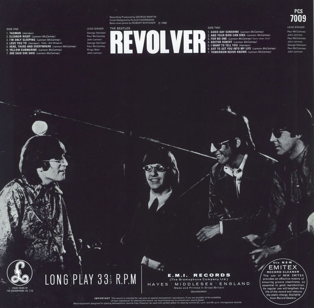 The Beatles Revolver - 180g UK vinyl LP album (LP record)