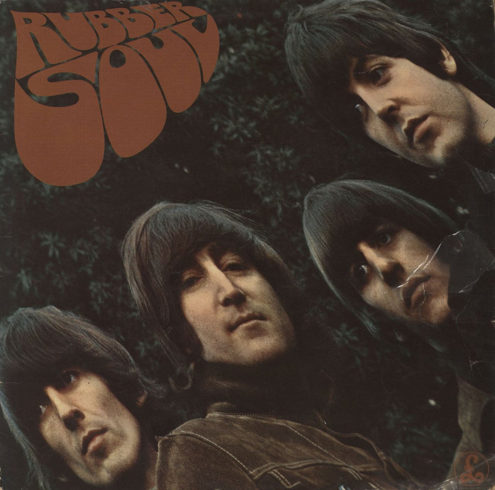 The Beatles Rubber Soul - 2nd - Hazel Yarwood Mix - G UK vinyl LP album (LP record) PMC1267