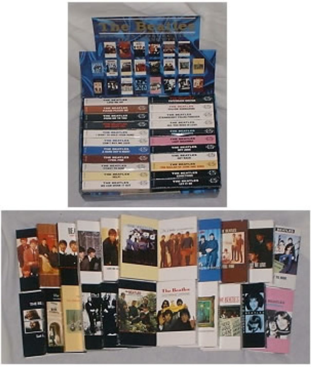 The Beatles Singles Collection On Cassette UK Cassette Box TCBSCX1