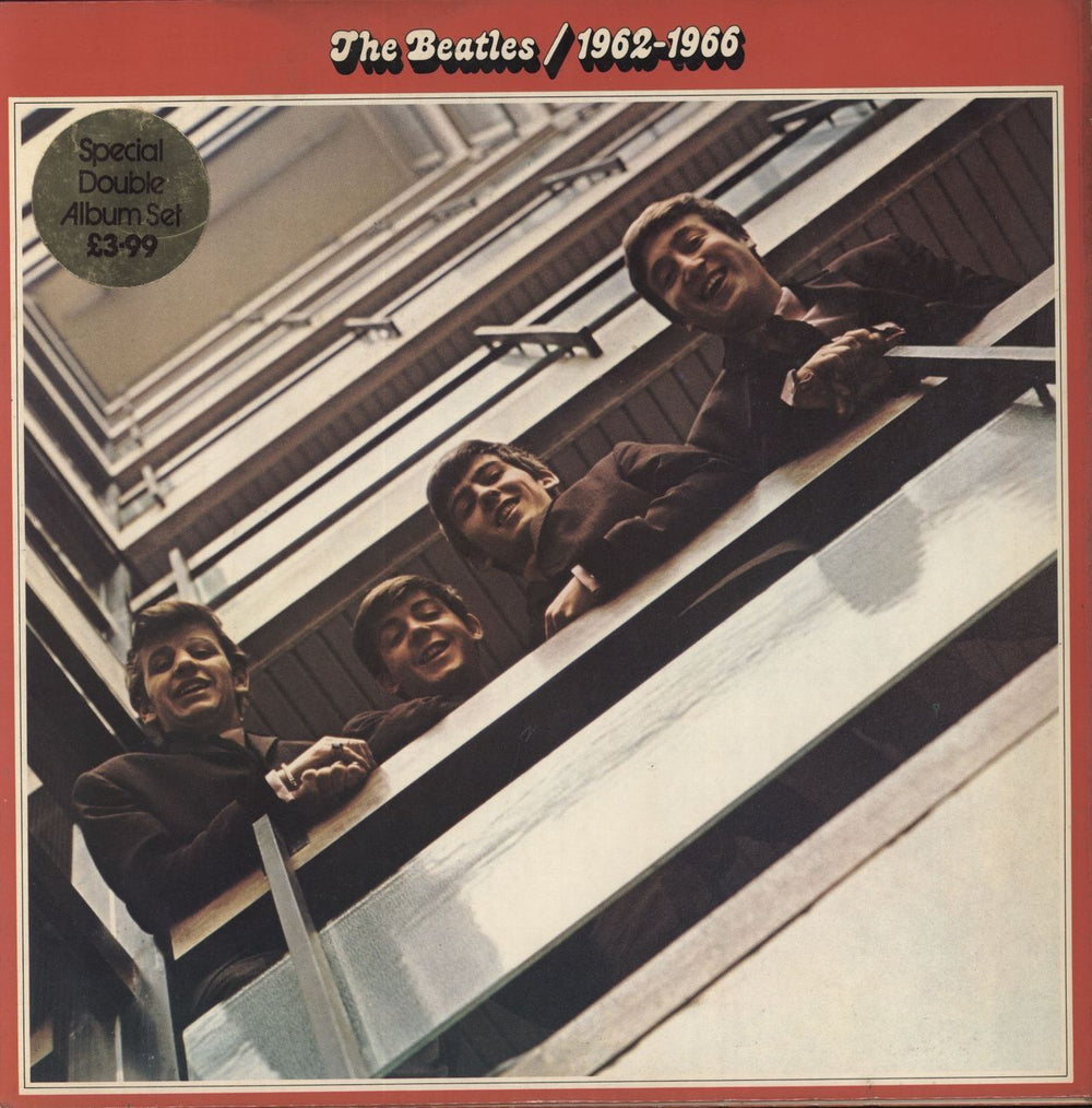 The Beatles The Beatles / 1962-1966 - 1st - EX - RRP Stickered Sleeve UK 2-LP vinyl record set (Double LP Album) PCSP717