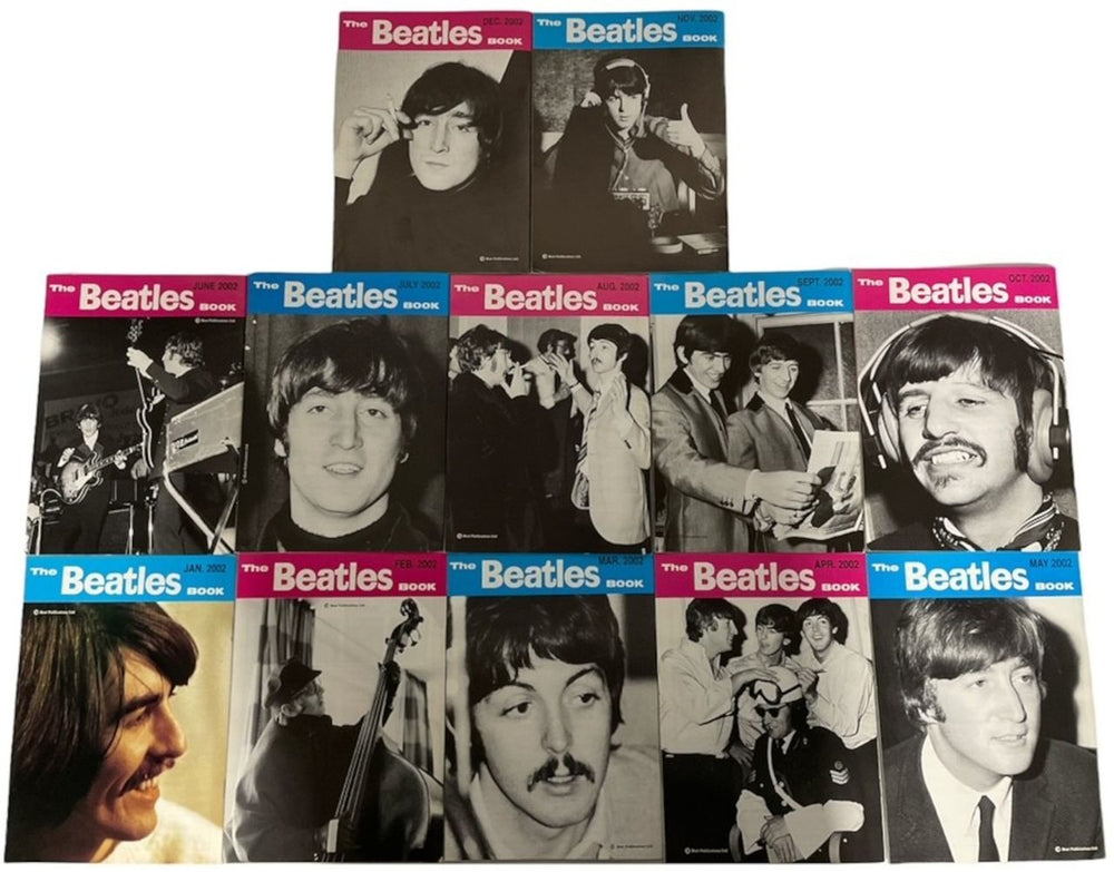 The Beatles The Beatles Book - 2002 - 12 Issues UK magazine